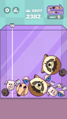 Capy Merge: Animal Drop Puzzle screen 5