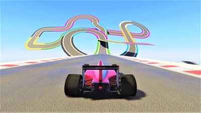 Car Parkour: Sky Racing 3D screen 2