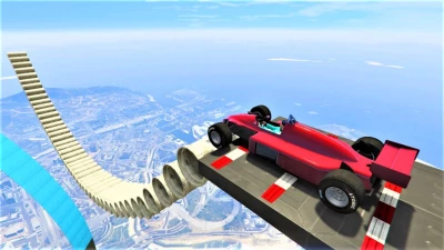 Car Parkour: Sky Racing 3D screen 4