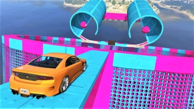 Car Parkour: Sky Racing 3D screen 5