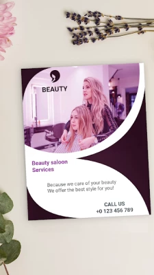 Flyers, Poster Maker, Design screen 3