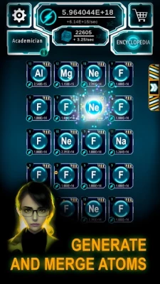 ATOM Inc. Idle screen 1