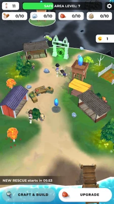 Цветные захватчики Idle screen 4