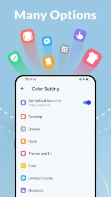 Color Launcher screen 5