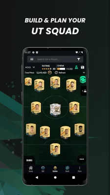 FUTBIN 24 Database &amp; Draft screenshot №5