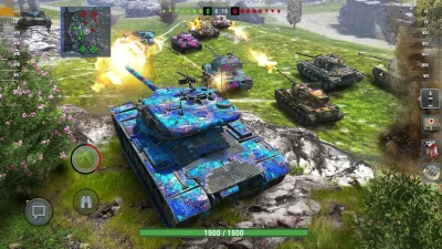 World of Tanks Blitz PVP битвы screenshot №2