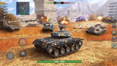 World of Tanks Blitz PVP битвы screenshot №5