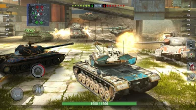 World of Tanks Blitz PVP битвы screenshot №6