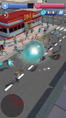 ZombTube: last hero zombie war screen 1