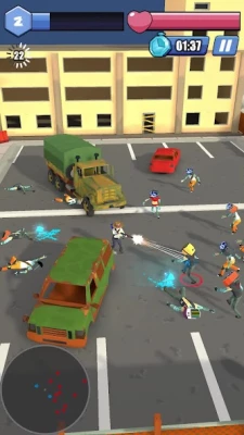 ZombTube: last hero zombie war screen 2