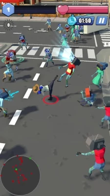 ZombTube: last hero zombie war screen 3