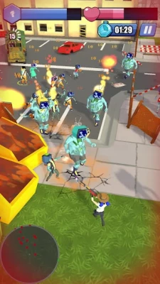 ZombTube: last hero zombie war screen 4