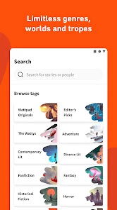 Wattpad screen 2