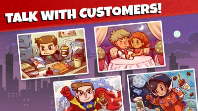 Own Coffee Shop: Idle Tap Game screenshot №5