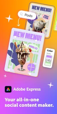Adobe Express: Graphic Design screenshot №2