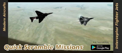 Air Scramble : Interceptor Fig screenshot №2
