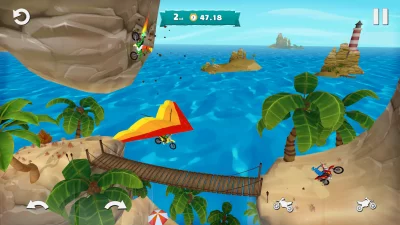 Airborne MX - гонки и летать screenshot №2