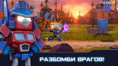 Angry Birds Transformers screenshot №2