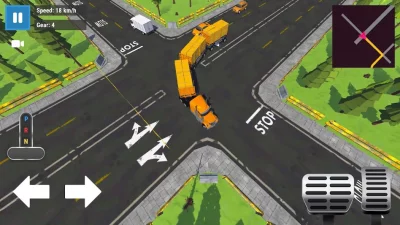 Angry Truck 3D Mini Simulator screen 1