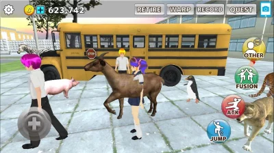 Animal School Simulator. girls screenshot №3
