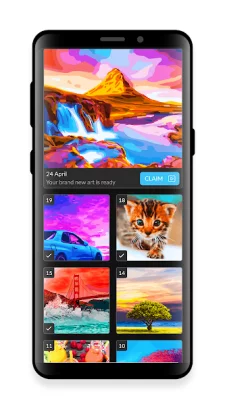 April - Раскраска по номерам screenshot №5