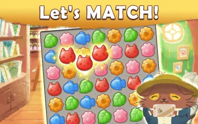 Ателье кошек - Игра Мяу Матч 3 screenshot №2