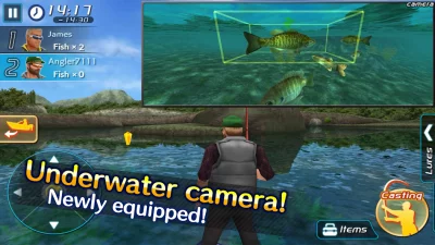 Bass Fishing 3D II screenshot №4