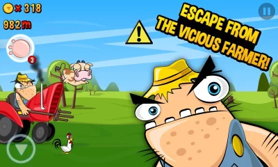 Беги Корова Беги (Run Cow Run) screenshot №2
