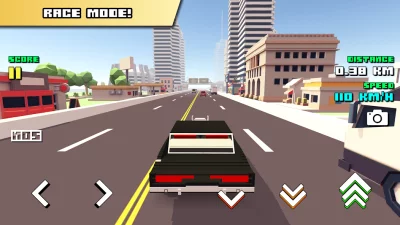 Blocky Car Racer screenshot №4