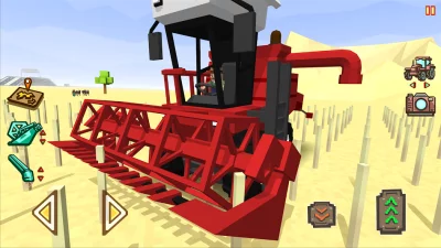 Blocky Farm Racing &amp; Simulator screenshot №2