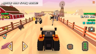 Blocky Farm Racing &amp; Simulator screenshot №3