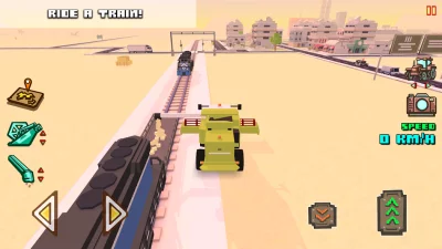 Blocky Farm Racing &amp; Simulator screenshot №8