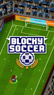 Blocky Soccer screenshot №2