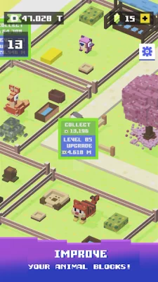 Blocky Zoo Tycoon - Idle Click screenshot №4