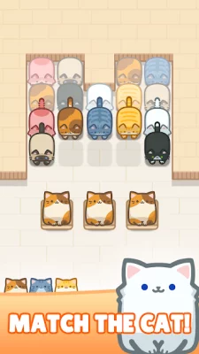 Box Cat Jam Block Match screen 1