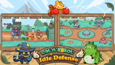 CatTower Idle TD: Battle Arena screenshot №8