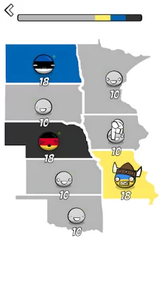 Country Balls Io: Battle Arena screenshot №4