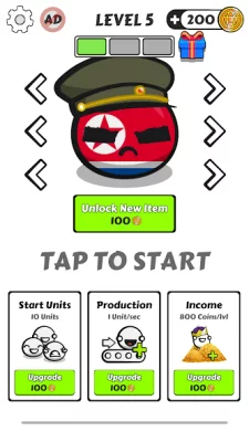 Country Balls Io: Battle Arena screenshot №5