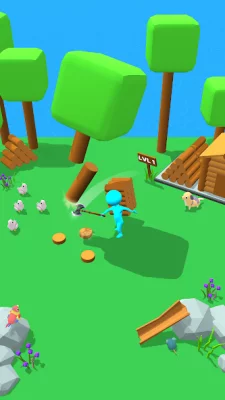 Craftheim - ленивый дровосек screenshot №6