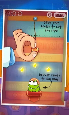 Cut the Rope: Experiments screenshot №6