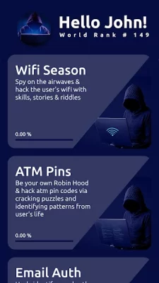 Cyber ​​Hacker Bot: хакерская screenshot №3