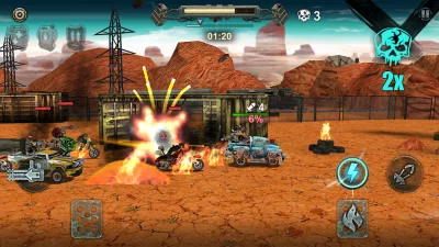 Dead Paradise Car Race Shooter screenshot №8
