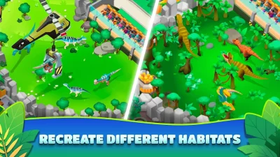 Dinosaur Park—Jurassic Tycoon screenshot №3
