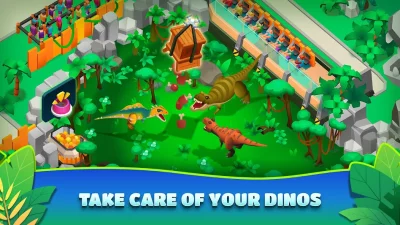 Dinosaur Park—Jurassic Tycoon screenshot №5