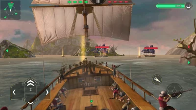 Dragon Sails Battleship War screen 1