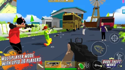 Dude Theft Wars Shooting Games screenshot №3