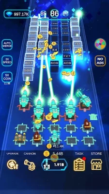 Fireline Merge Defense 3D screenshot №2