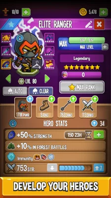 Five Heroes: The King&#39;s War screenshot №5