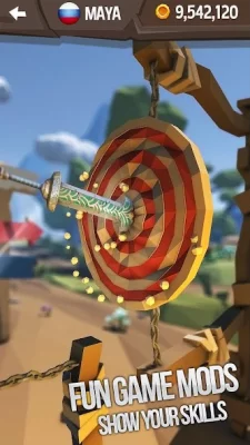 Flip Knife 3D: симулятор метат screenshot №2