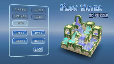 Flow Water Fountain 3D Puzzle screenshot №2